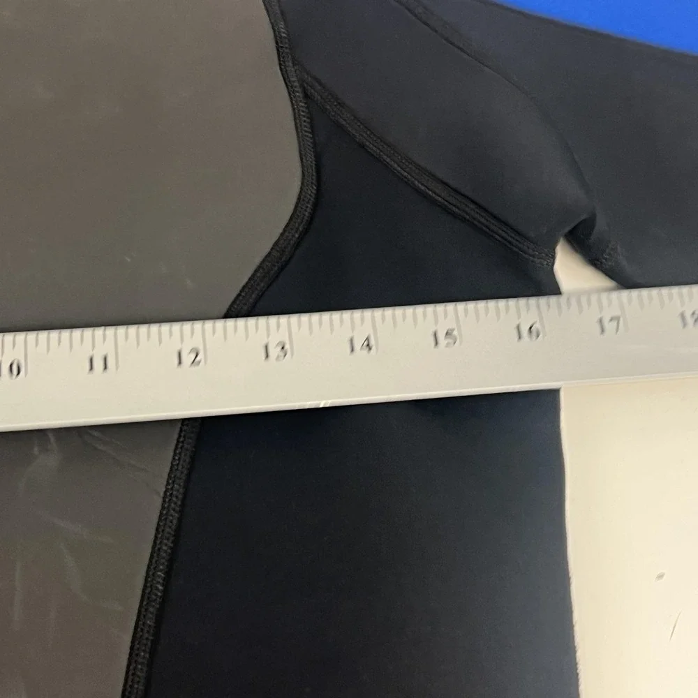 Aqua Lung Sport Plunge 3mm Mens Shorty Wetsuit Medium Blue Black Surf Dive